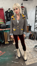 Tweed Scarf Overlay - Reckless Swagger
