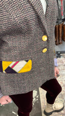 Tweed Scarf Overlay - Reckless Swagger