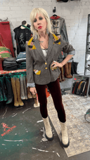 Tweed Scarf Overlay - Reckless Swagger