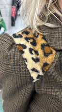 Tweet Leopard Elbow Patch - Reckless Swagger