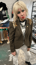 Tweet Leopard Elbow Patch - Reckless Swagger