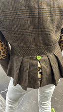 Tweet Leopard Elbow Patch - Reckless Swagger