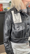 Underground Faux Leather Fringe Jacket | One - of - a - Kind Statement Outerwear - Reckless Swagger