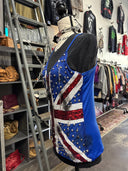 Union Jack Tank Stud and Sequins - Reckless Swagger