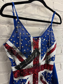 Union Jack Tank Stud and Sequins - Reckless Swagger