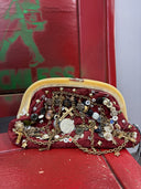 Velvet Clutch Chains Crucifix - Reckless Swagger