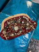 Velvet Clutch Chains Crucifix - Reckless Swagger
