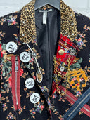 Velvet Leopard Chain Punk - Reckless Swagger