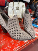 Vince Camuto Perforated Ankle Peep - Reckless Swagger