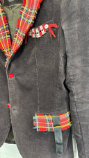 Vintage Brown Corduroy Tartan - Reckless Swagger