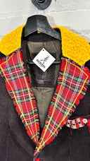 Vintage Brown Corduroy Tartan - Reckless Swagger