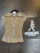 Vintage Jewel Mesh Hearts - Reckless Swagger