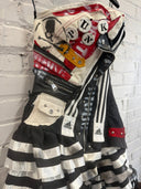 White & black Punk Prom dress - Reckless Swagger
