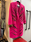 Wild One Leopard Punk Jacket - Upcycled Statement Outerwear - Reckless Swagger