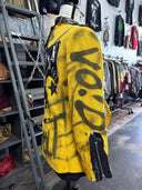 Yellow FCK War Resist Net+Zip+Studs - Reckless Swagger