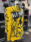 Yellow FCK War Resist Net+Zip+Studs - Reckless Swagger
