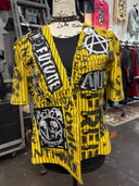 Yellow Hafl-sleeve Mohawk Jacket - Reckless Swagger