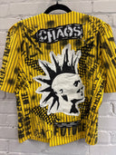 Yellow Hafl-sleeve Mohawk Jacket - Reckless Swagger