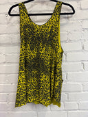Yellow Resist Skull Leopard Punk Tank Top - Reckless Swagger
